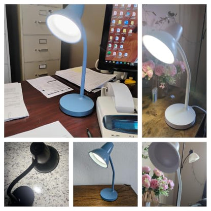 LED Desk Lamp with Flexible Gooseneck
