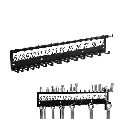 Combination Wrench & Socket Organizer Rack