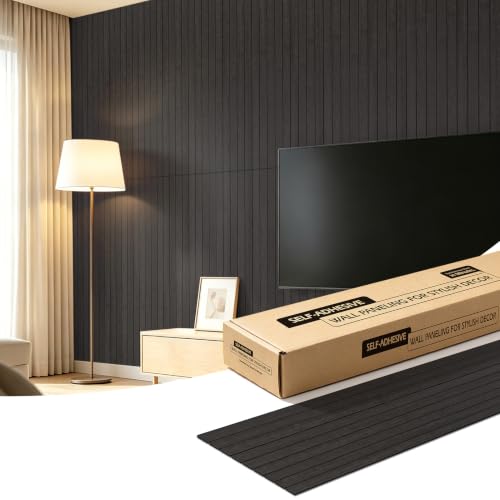 6 Pack Peel and Stick Wood Panels for Wall