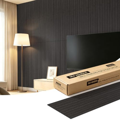 6 Pack Peel and Stick Wood Panels for Wall