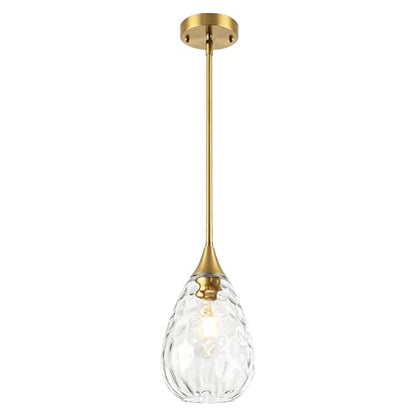 Glass Black Pendant Lights Kitchen Island