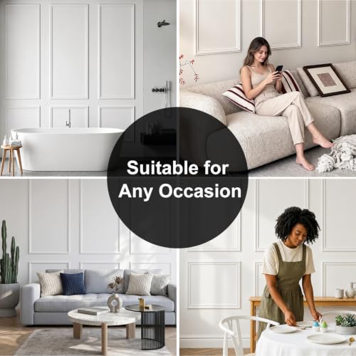 Premade Peel and Stick Wall Molding Kit