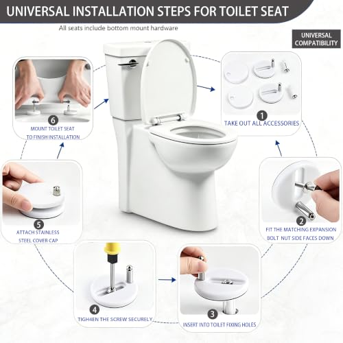 Toilet Seat with Built