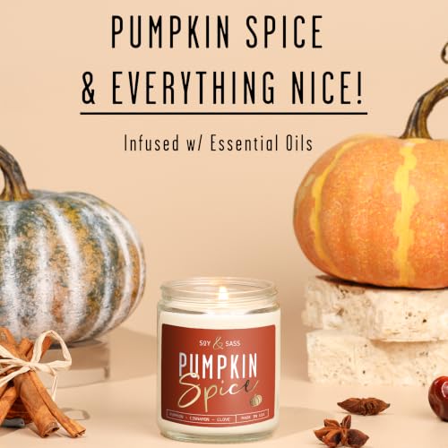 Pumpkin Spice Candle (9oz)