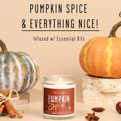Pumpkin Spice Candle (9oz)