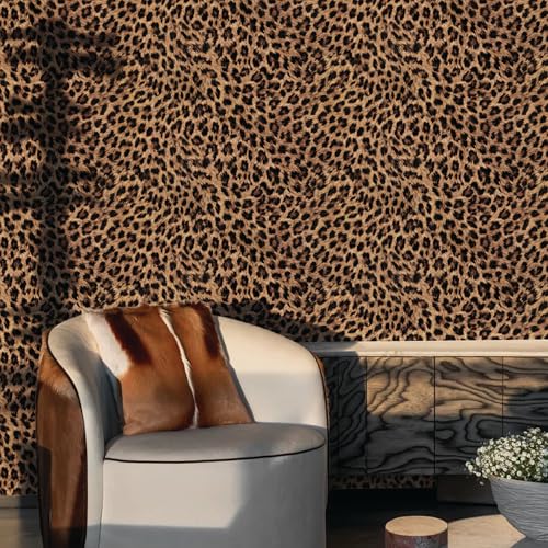 Cheetah Print Wallpaper Peel and Stick
