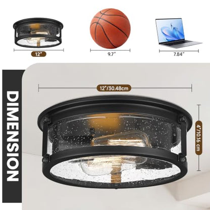 2 Light Flush Mount Ceiling Light Fixtures