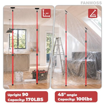 Dust Barrier Poles Kit