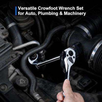 Drive Crowfoot Wrench Set