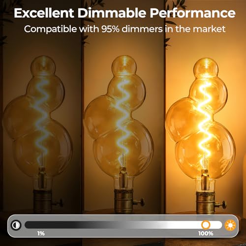 Large Decorative Vintage Edison LED Light Bulbs