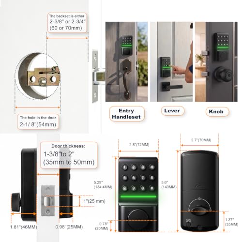 Offline Smart Keypad Doorlock