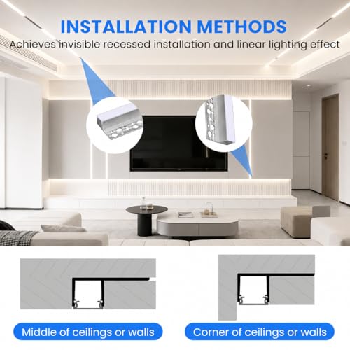 Plaster in LED Channel
