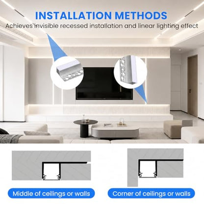 Plaster in LED Channel