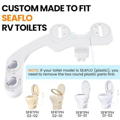 RV Bidet Toilet Seat Attachment Support for SEAFLO
