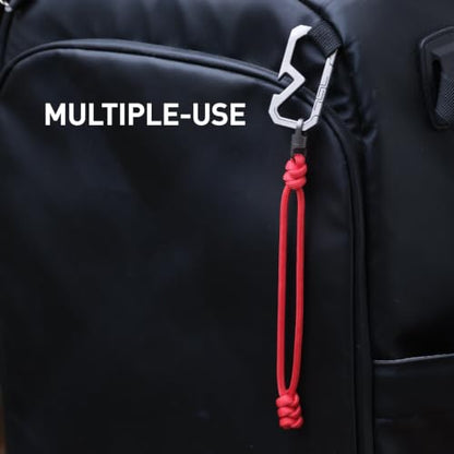 Titanium Keychain Carabiner Multitool with Bottle Opener