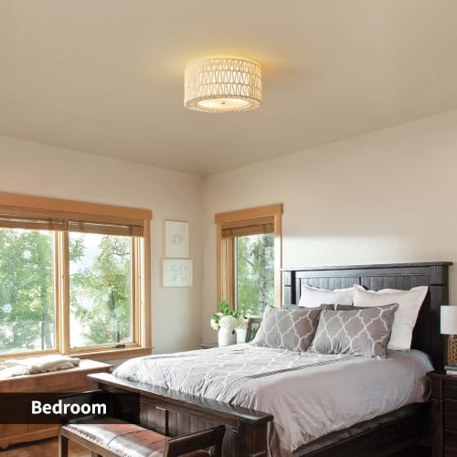 Boho Flush Mount Ceiling Light