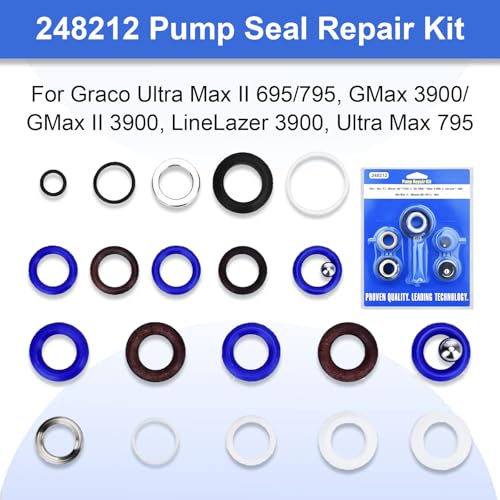 Pump Repair Packing Kit 248212 for Airless Paint Sprayer