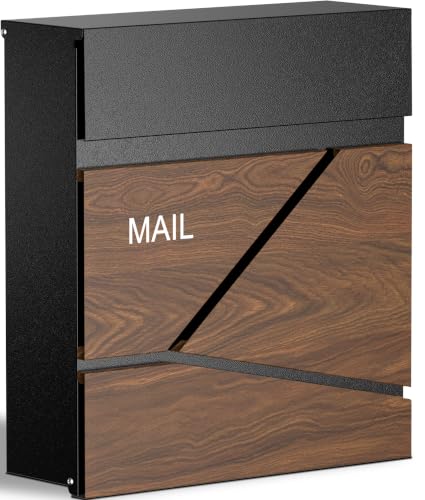 Locking Wall Mount Mailboxes for Outside