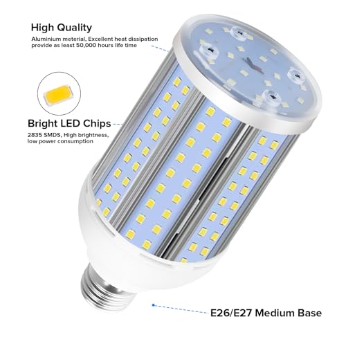 Led Bulb 6000K Cool Daylight White E26