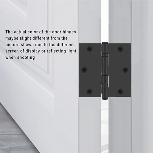6 Pack 3.5 Inch Heavy Duty Stainless Steel Door Hinges