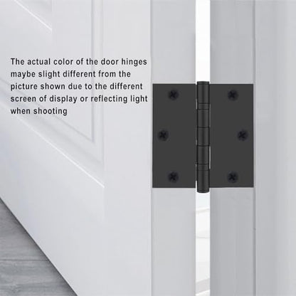 6 Pack 3.5 Inch Heavy Duty Stainless Steel Door Hinges
