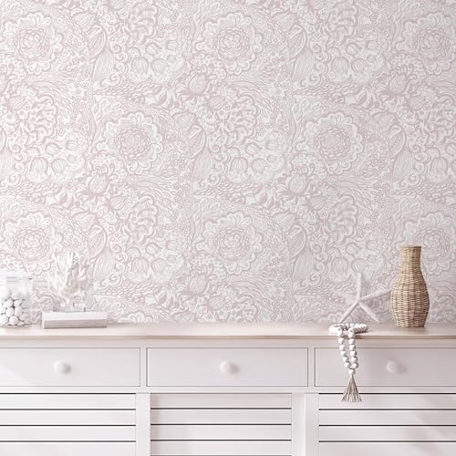 Peel and Stick Wallpaper Floral Wallpaper Boho Contact Paper for Bedroom
