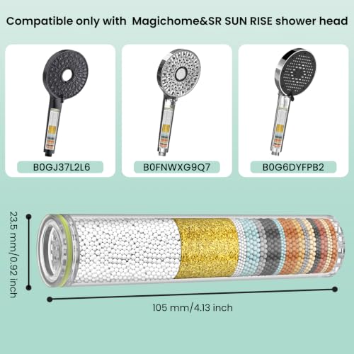 Shower Filter Compatible with Magichome&SR SUN RISE Shower Head