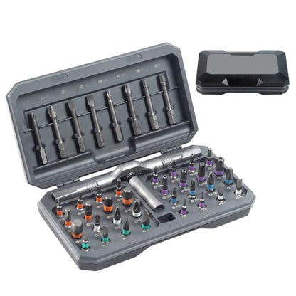66 in 1 Magnetic Ratchet Screwdriver Set With Case