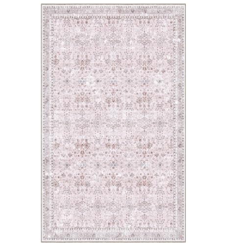 3x5 Area Rugs (Pink / 3' x 5' (Rectangular))