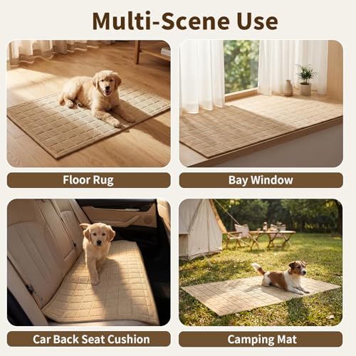 Couch Covers for Sectional Sofa (Light Brown / 1PC/35"X71")