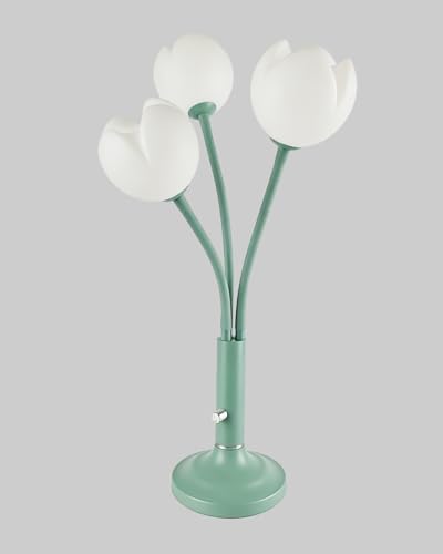 Globe Table Lamp for Bedroom Dimmable Modern Round Ball Lamp