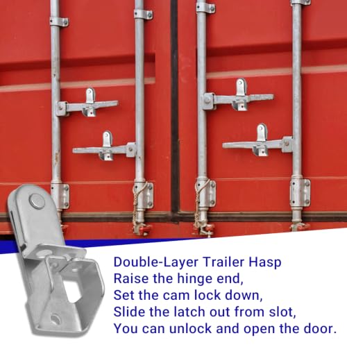 Trailer Door Latch Assembly Set