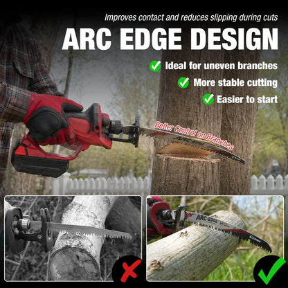 Arc Edge Reciprocating Saw Blades (12+15 Inch)