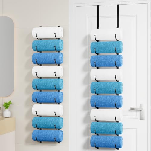 Towel Rack Bathroom Storage