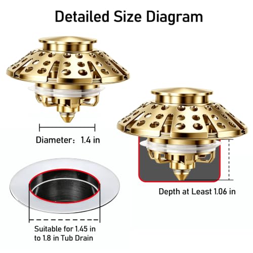 Universal tub Drain Stopper