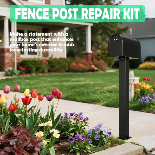 43" Heavy Duty Steel Mailbox Post