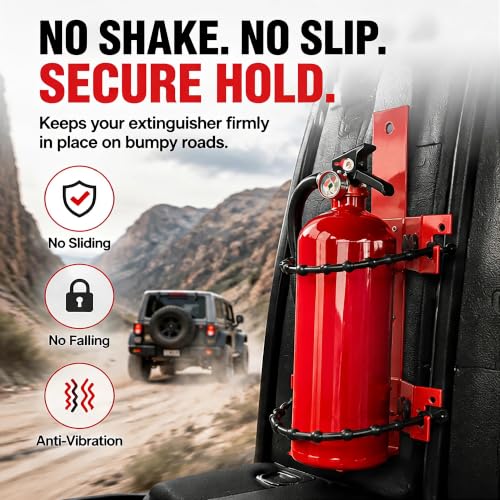 Premium Fire Extinguisher Mount Bracket