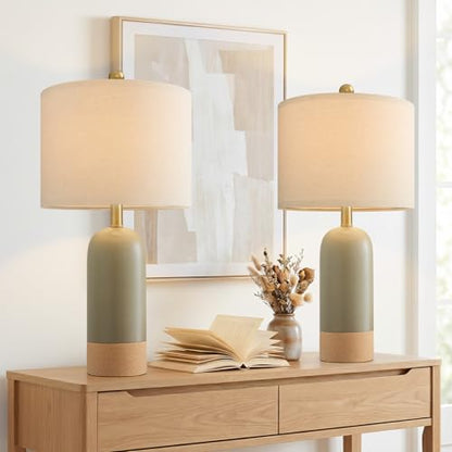 24'' Ceramic Table Lamps Set of 2