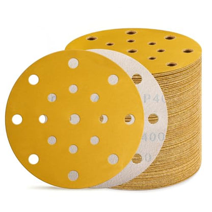 80Pcs 6 Inch Sanding Discs 400 Grit (400Grit-80Pcs)