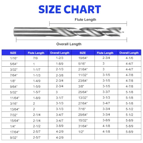 29PCS Wood Drill BITS