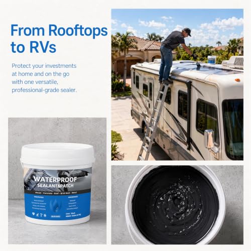 Black Waterproof Sealant Coating