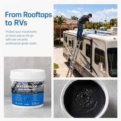 Black Waterproof Sealant Coating