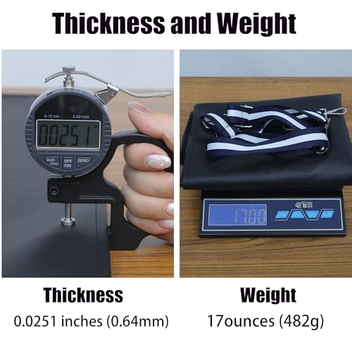 Thickened Rubber Waterproof Apron Adjustable Cross Type Chemical Resistant Heavy