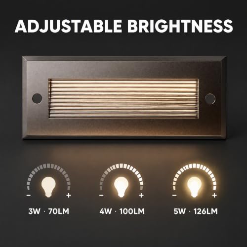 12V 24V 5CCT LED Step Lights (8PK)