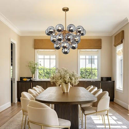 23 Lights Sputnik Chandelier for Dining Room Entryway