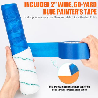 12 Inch Microfiber Paint Roller Covers