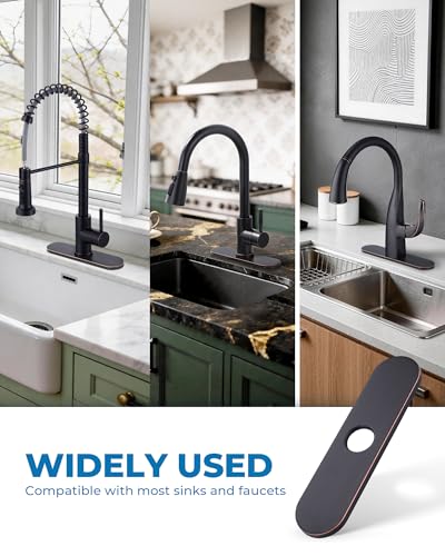 10.2 Inch Faucet Deck Plate (Oil Rubbed Bronze)