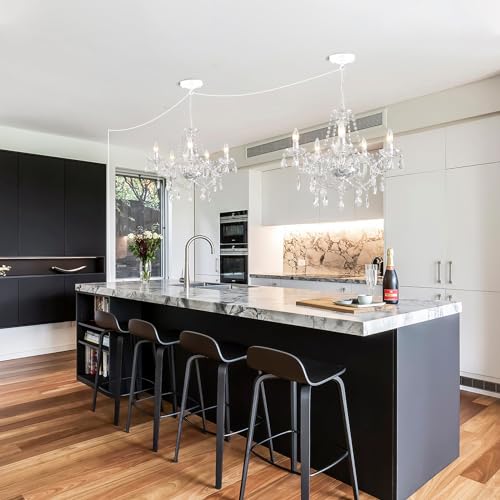 Plug in Crystal Chandelier