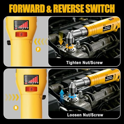 Cordless Ratchet Wrench Kit