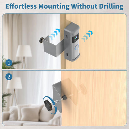 Anti Theft Doorbell Mount for Blink (Matte Grey / 1 Pack)